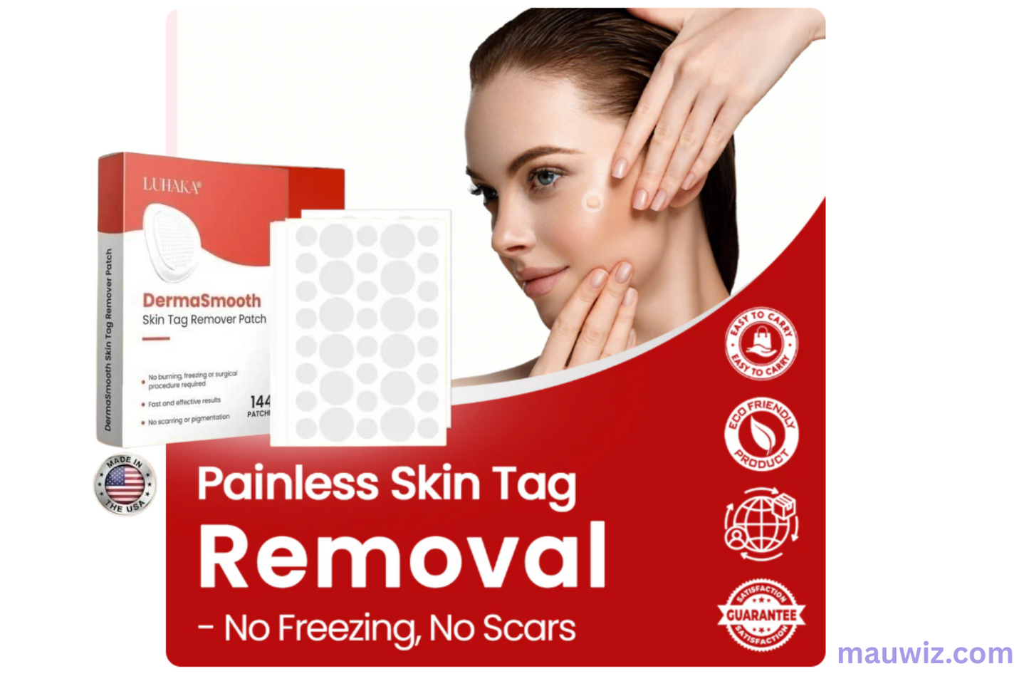 Derma Smooth Skin Tag Removal Patch